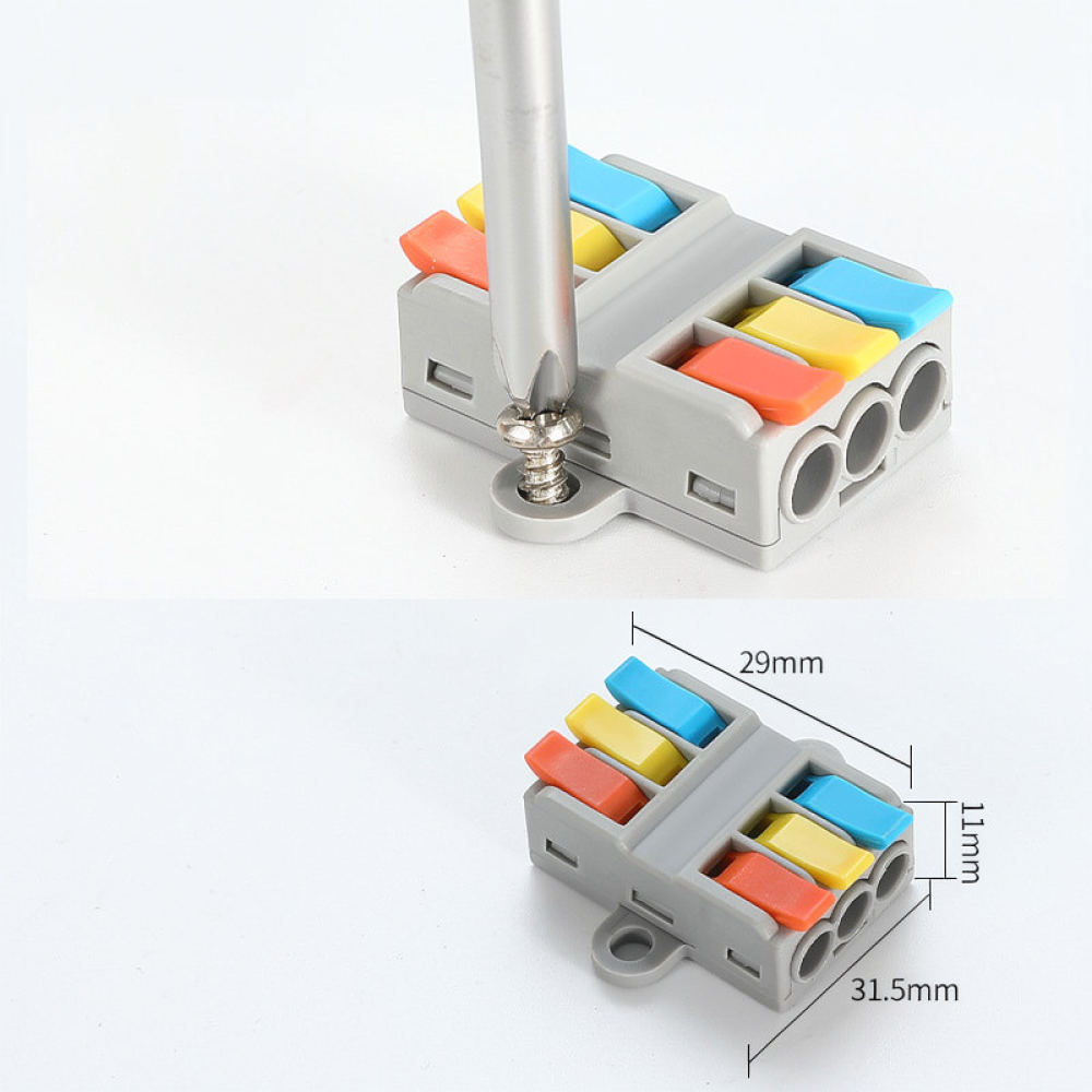 Circuit Snap Kit - Bloco de terminais para cabos elétricos,