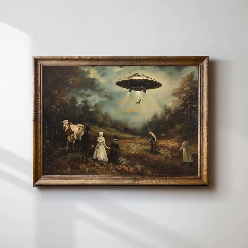Star Map Poster - Pôster de Arte de Parede Vintage