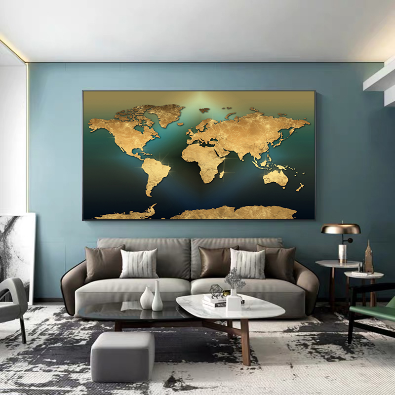 Mapa mundi moderno e minimalis - Star Map Poster avaliação e preço
